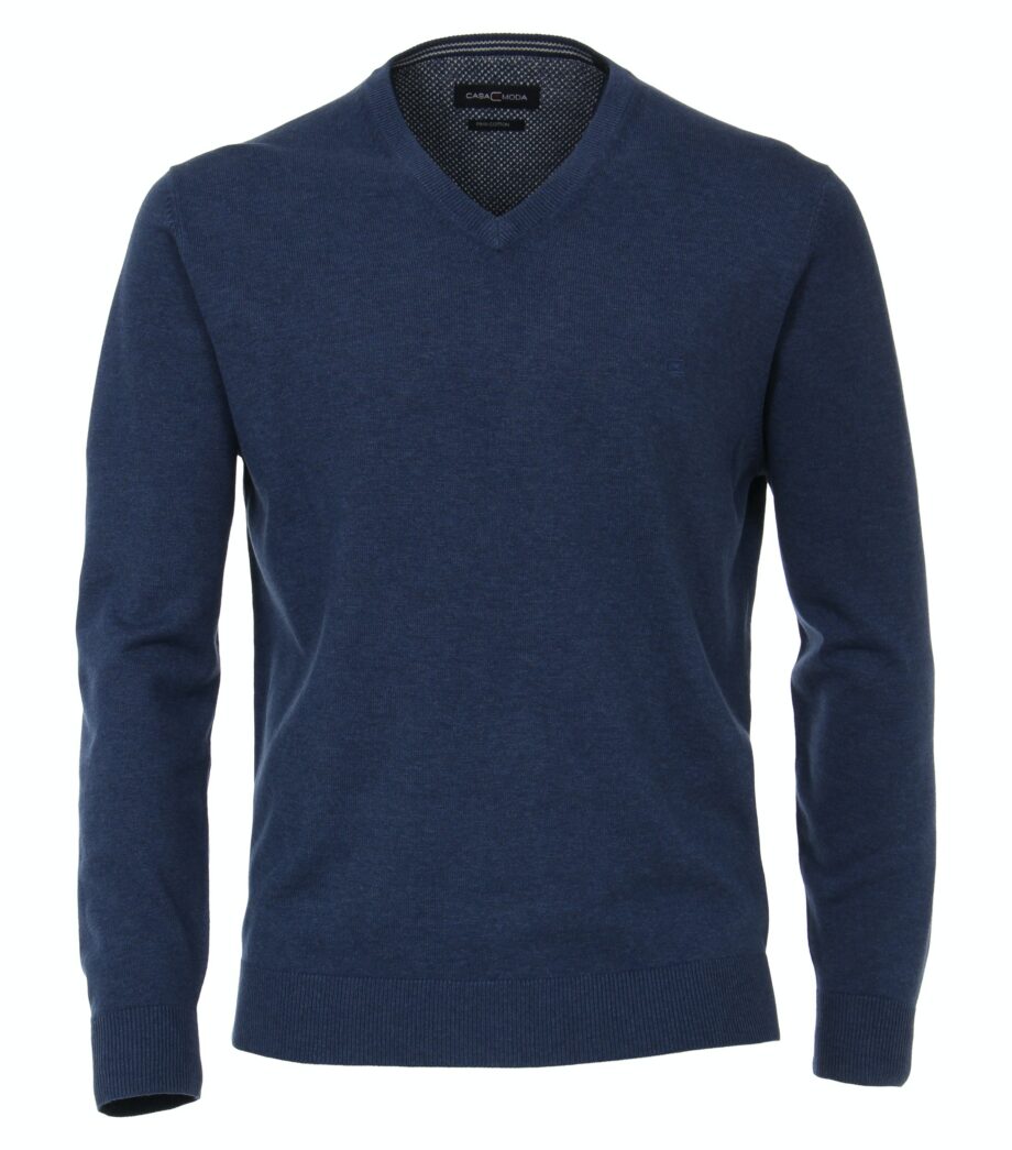 Casa Moda - Pullover mit V-Ausschnitt