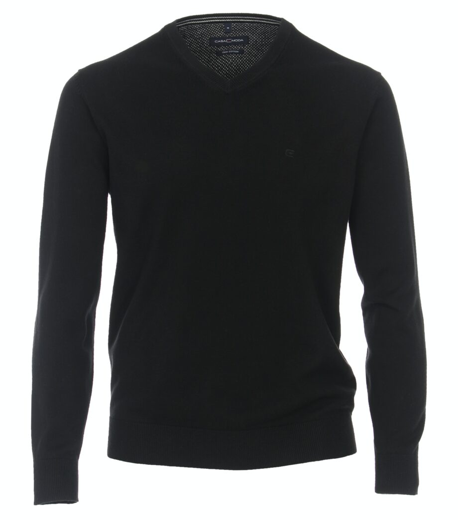 Casa Moda - Pullover mit V-Ausschnitt