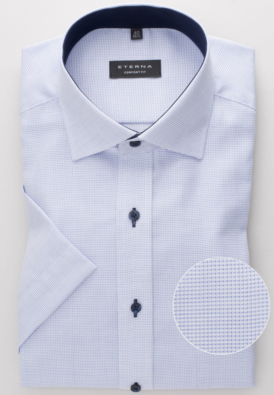 ETERNA - KURZARM HEMD COMFORT FIT