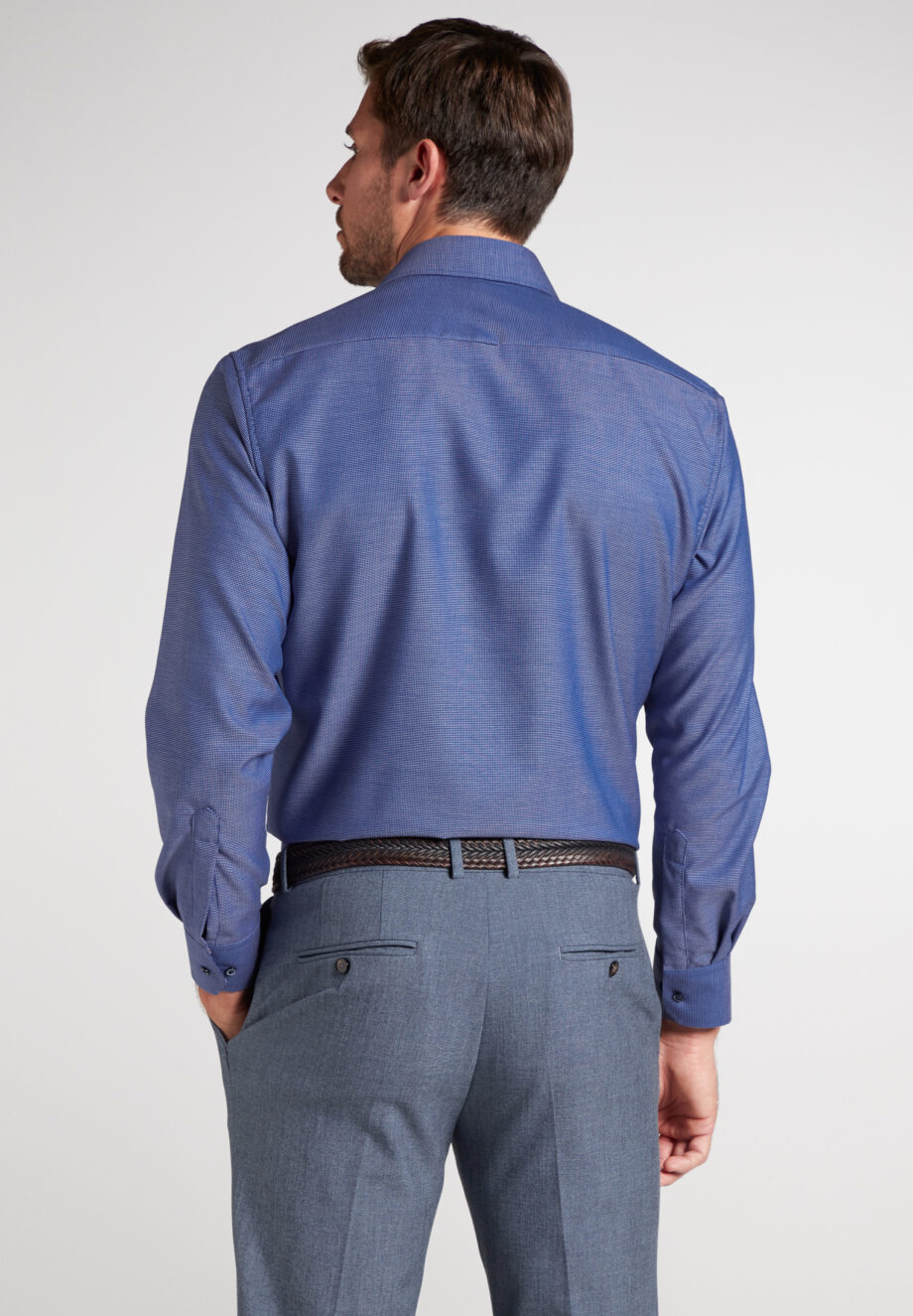 ETERNA - LANGARM HEMD MODERN FIT NATTÉ