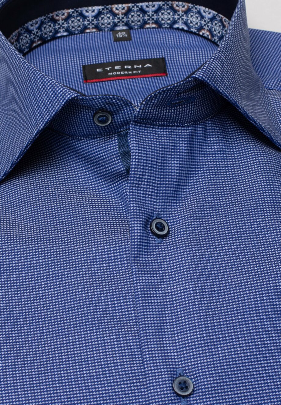ETERNA - LANGARM HEMD MODERN FIT NATTÉ