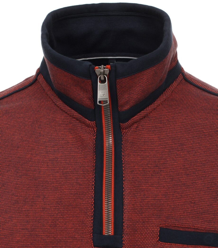 Casa Moda - Sweat-Troyer gemustert