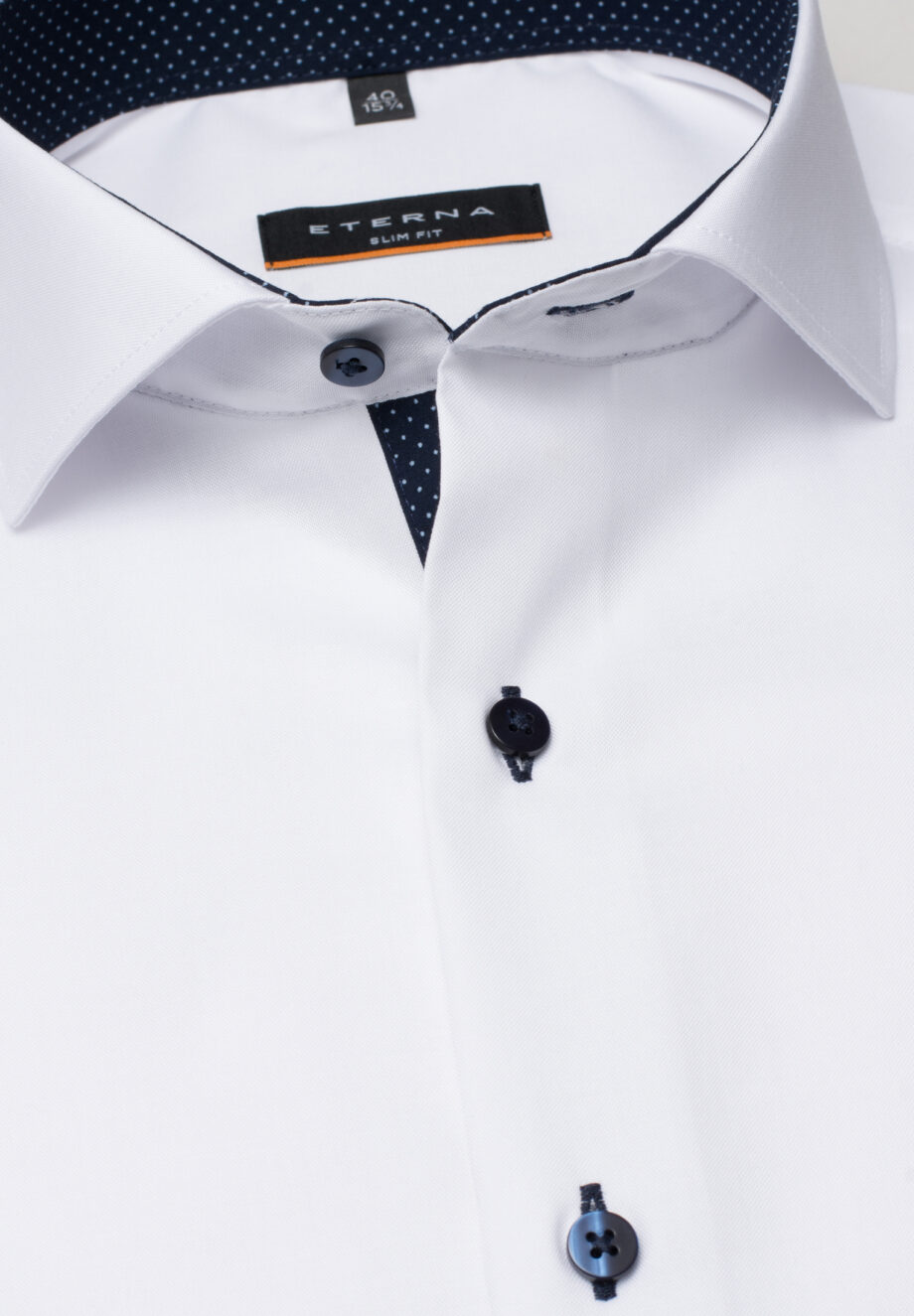 ETERNA  -  LANGARM HEMD SLIM FIT PINPOINT