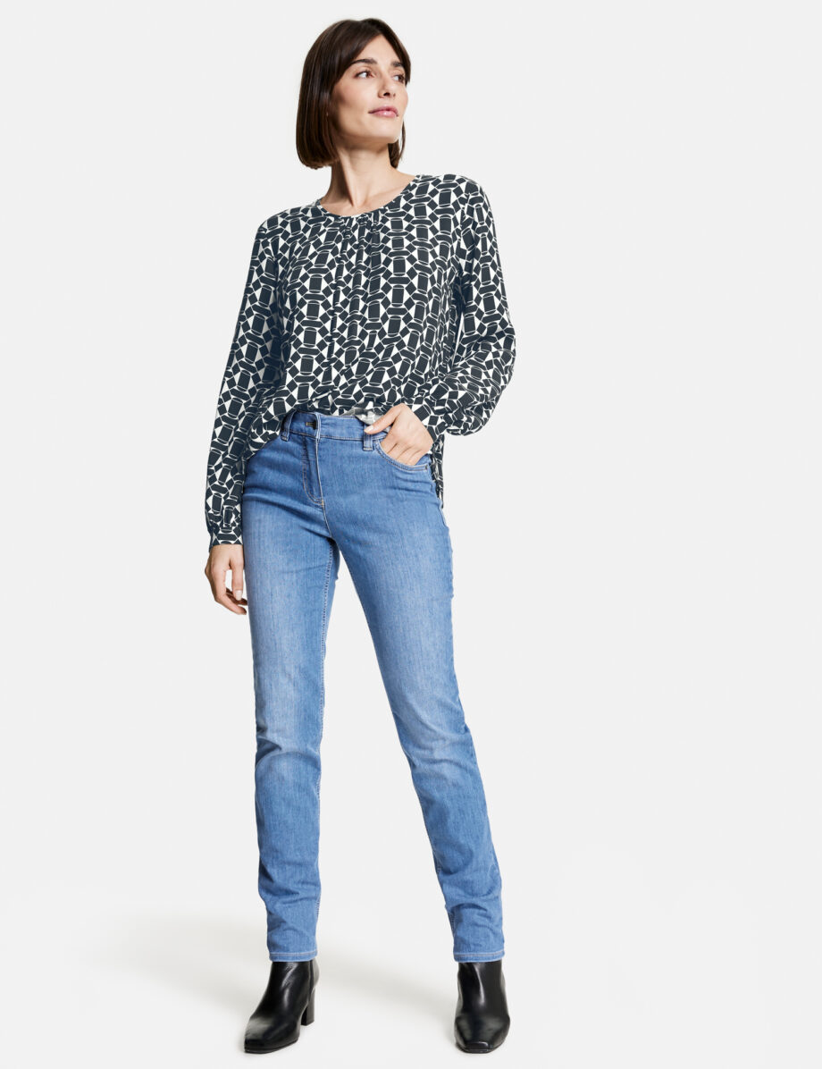 Gerry Weber - 5-Pocket Hose Best4me Slim Fit Kurzgröße