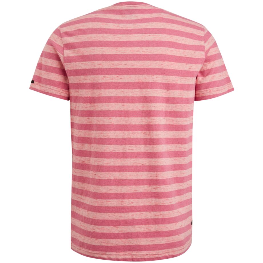 PME - Short sleeve r-neck yd stripe jersey