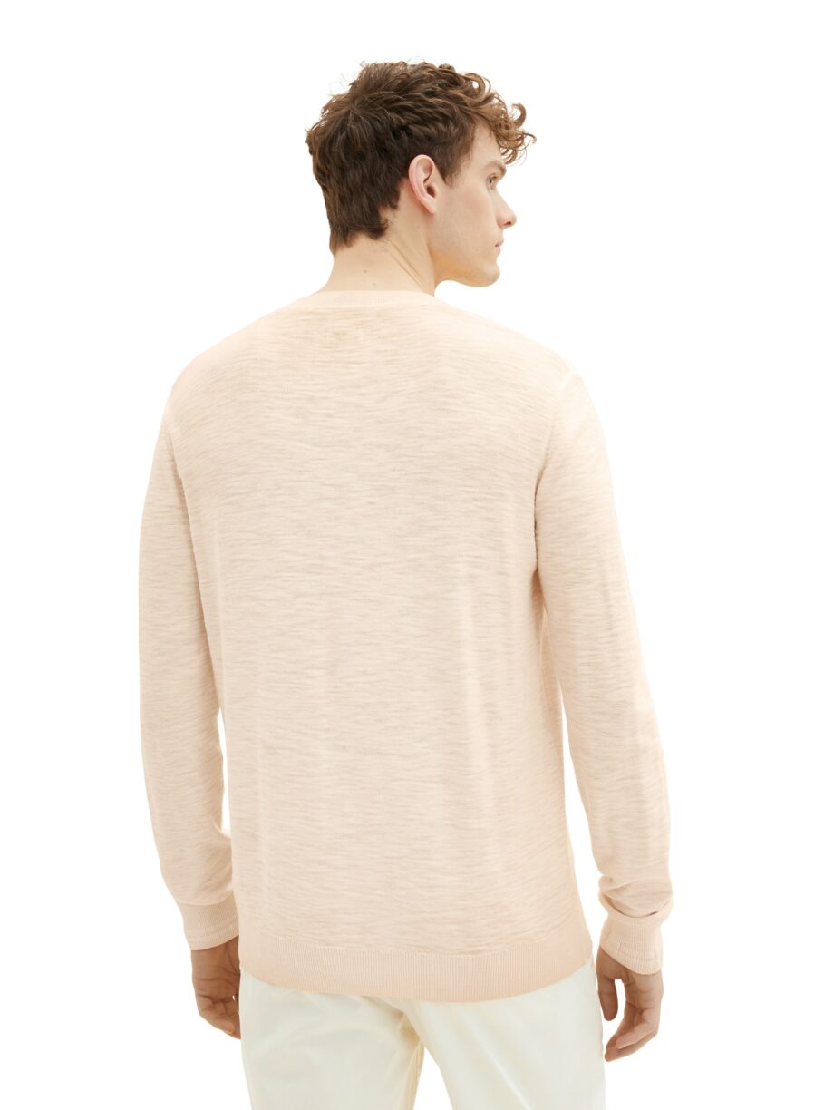 Tom Tailor - Strickpullover mit V-Ausschnitt