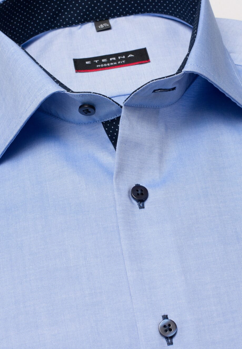 ETERNA - KURZARM HEMD MODERN FIT PINPOINT