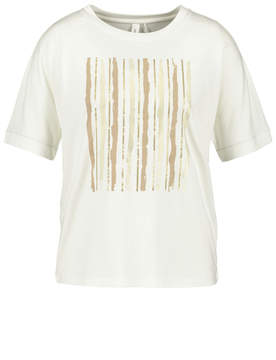 Gerry Weber - Kurzarmshirt mit Paillettendekor