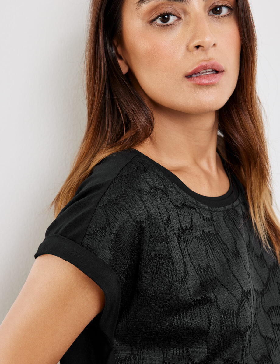 Taifun - Spitzenshirt