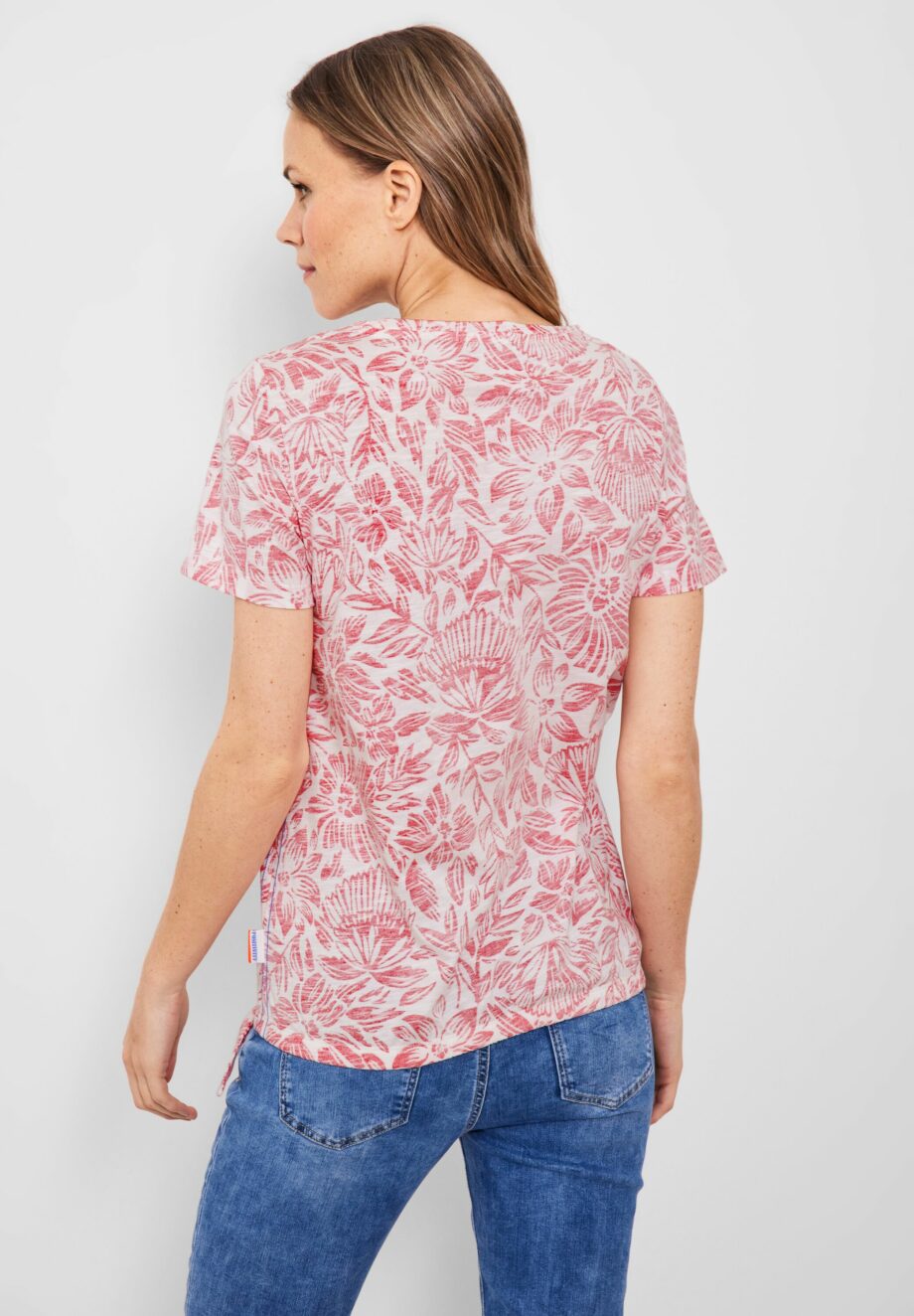 Cecil - T-Shirt mit Schleifendetail
