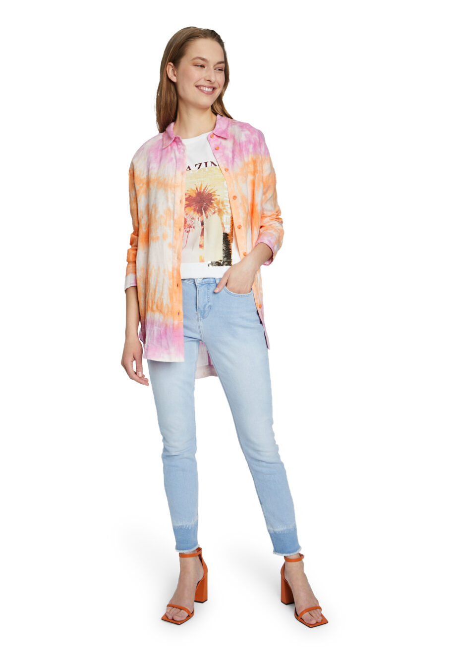 Cartoon - Casual-Bluse