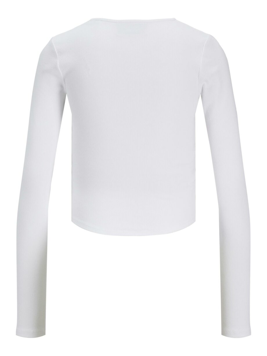 JJXX - JXFURA STR LS SQUARE NECK RIB TOP JRS SN