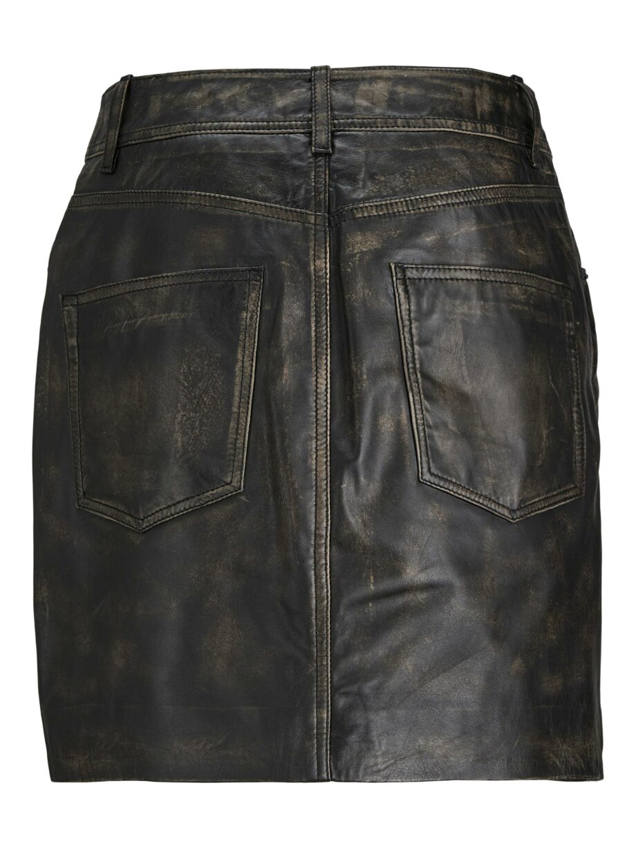 JJXX - JXHAILEY FAUX LEATHER MW SKIRT
