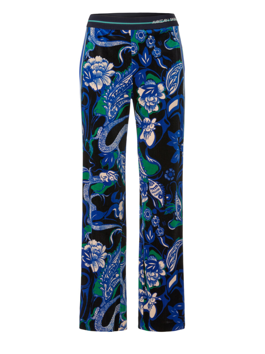 Marc Cain - Samthose WELBY mit Tattoo-Motiven
