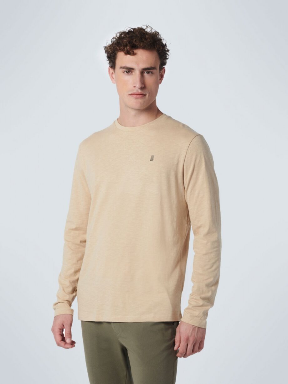 No Excess - T-Shirt Long Sleeve Crewneck Slub