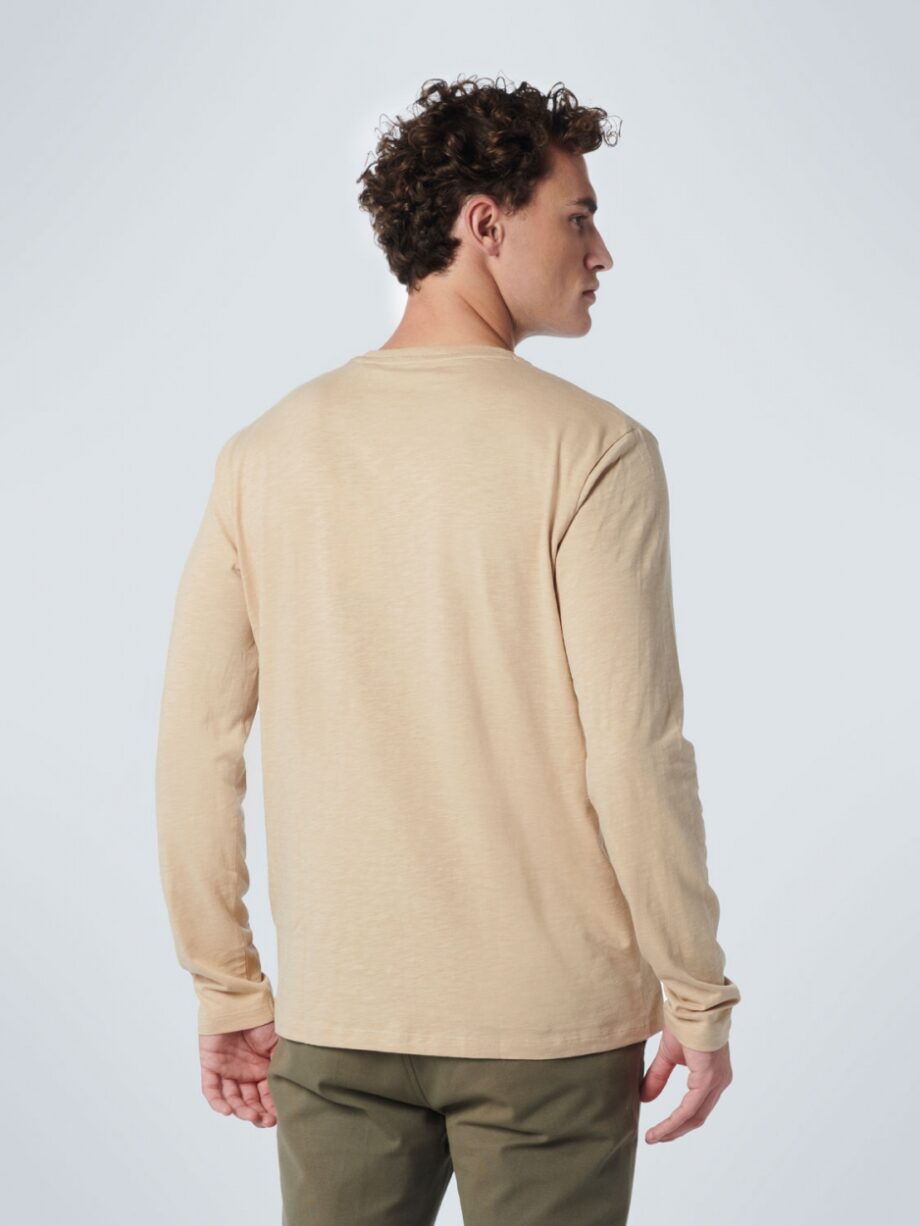No Excess - T-Shirt Long Sleeve Crewneck Slub