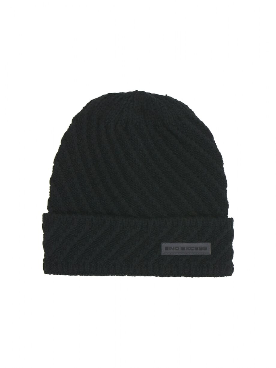No Excess - Beenie Jacquard Knit
