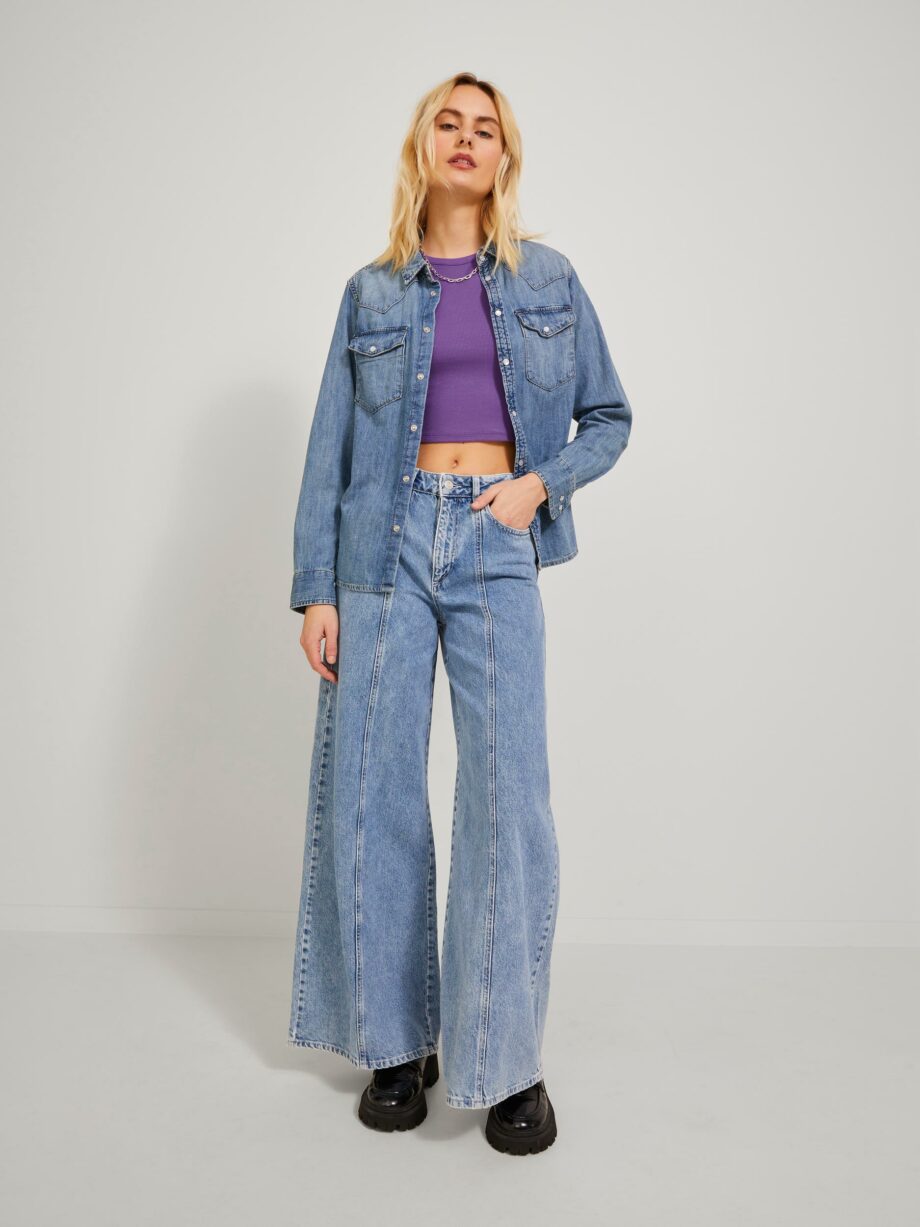 JJXX - JXFLORIE STR SS RIB TEE JRS NOOS