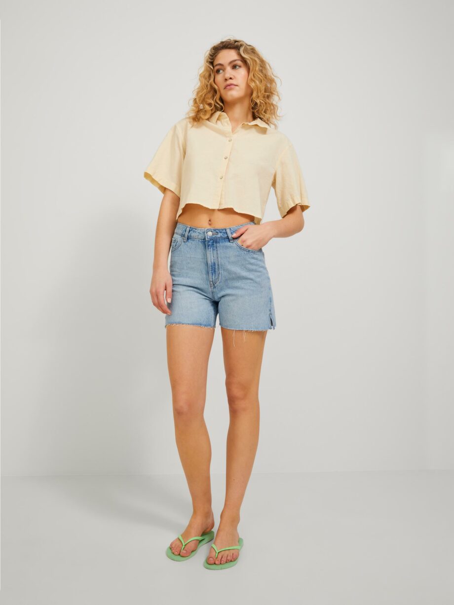 JJXX - JXAURA RH SHORTS HW RA DENIM SN