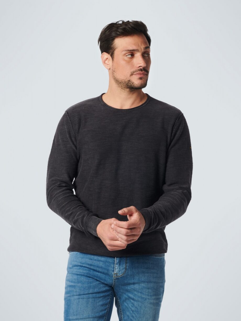 No Excess - Pullover Crewneck Garment Dyed + Stone Washed