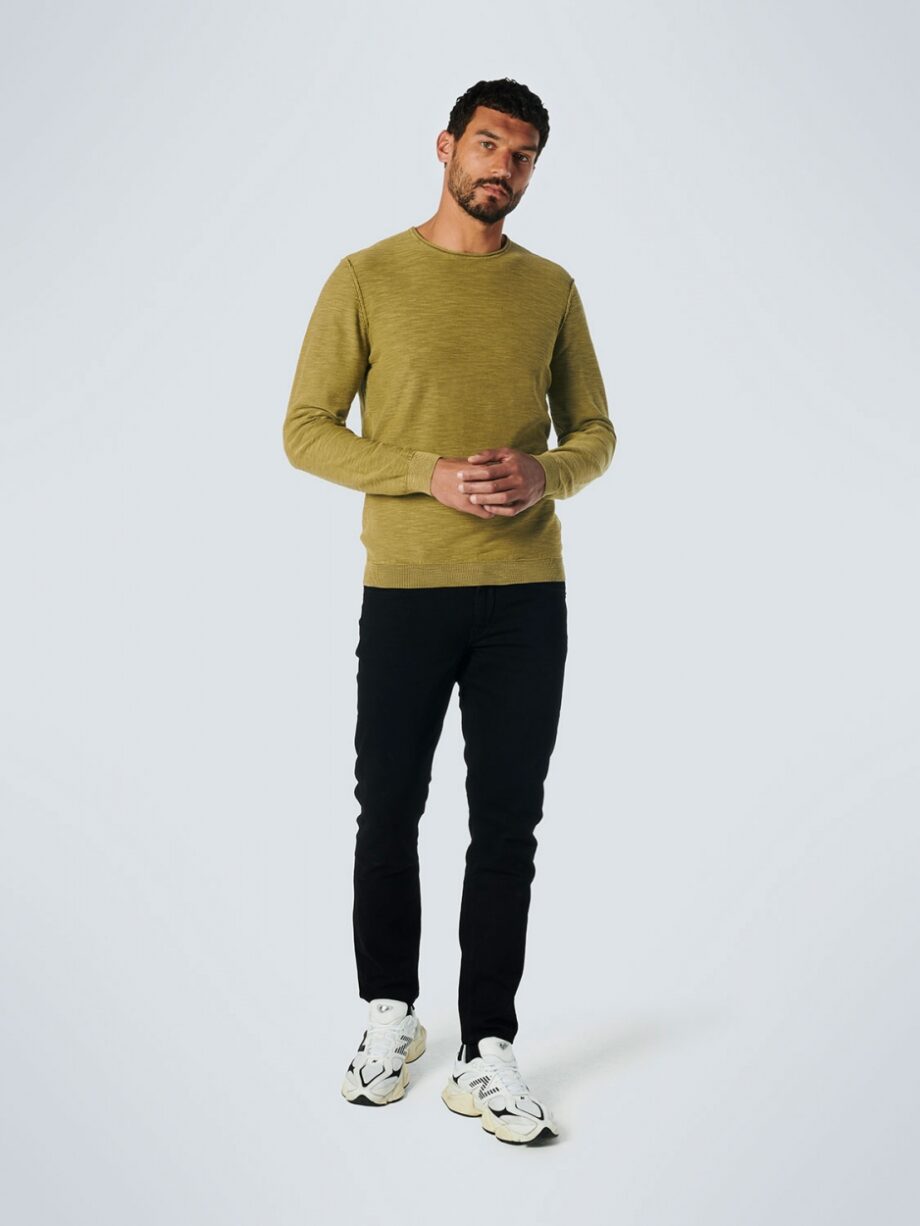 No Excess - Pullover Crewneck Garment Dyed + Stone Washed