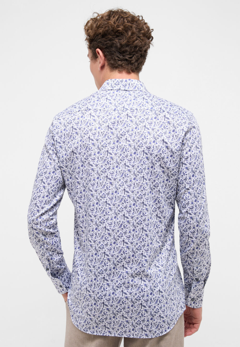 ETERNA - Print-Hemd SLIM FIT
