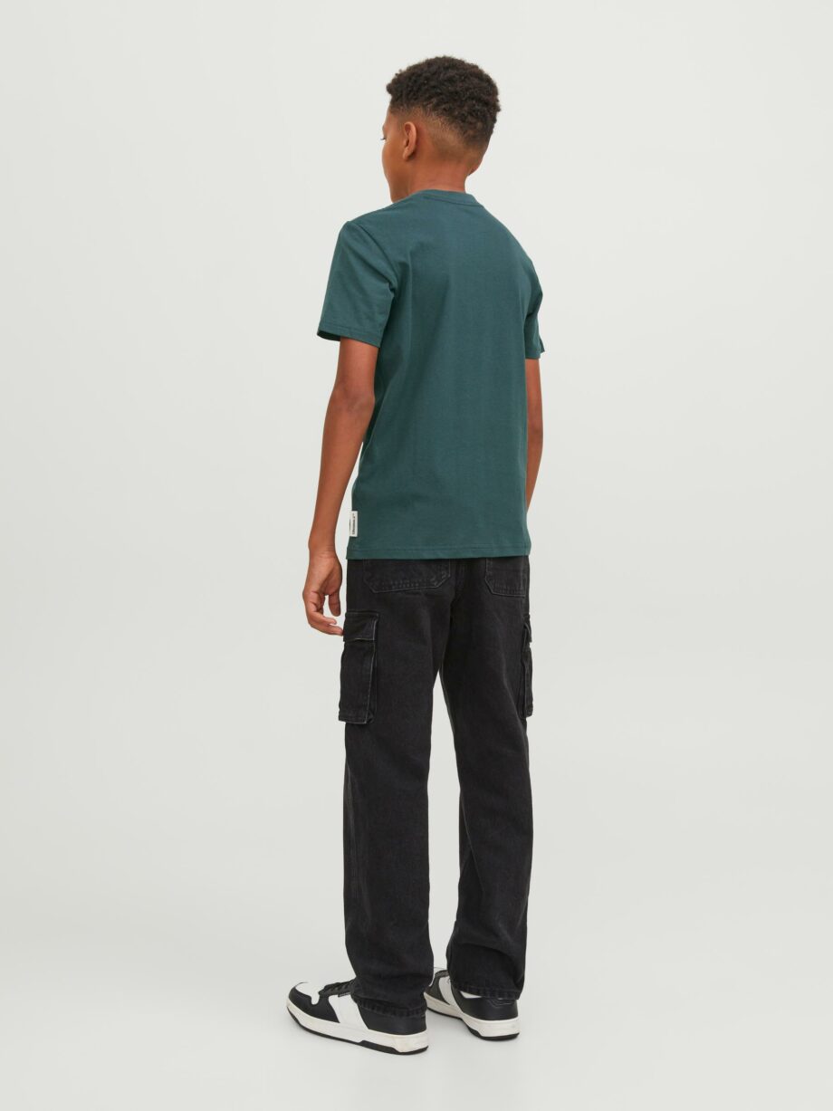 Jack & Jones - JORSILVERLAKE GRAPHIC TEE SS CREW  JNR