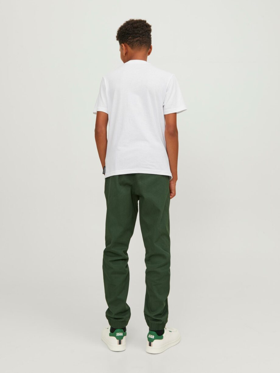 Jack & Jones - JORSILVERLAKE GRAPHIC TEE SS CREW  JNR