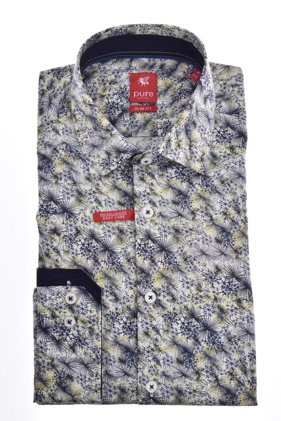 PURE- City Hemd slim fit Langarm