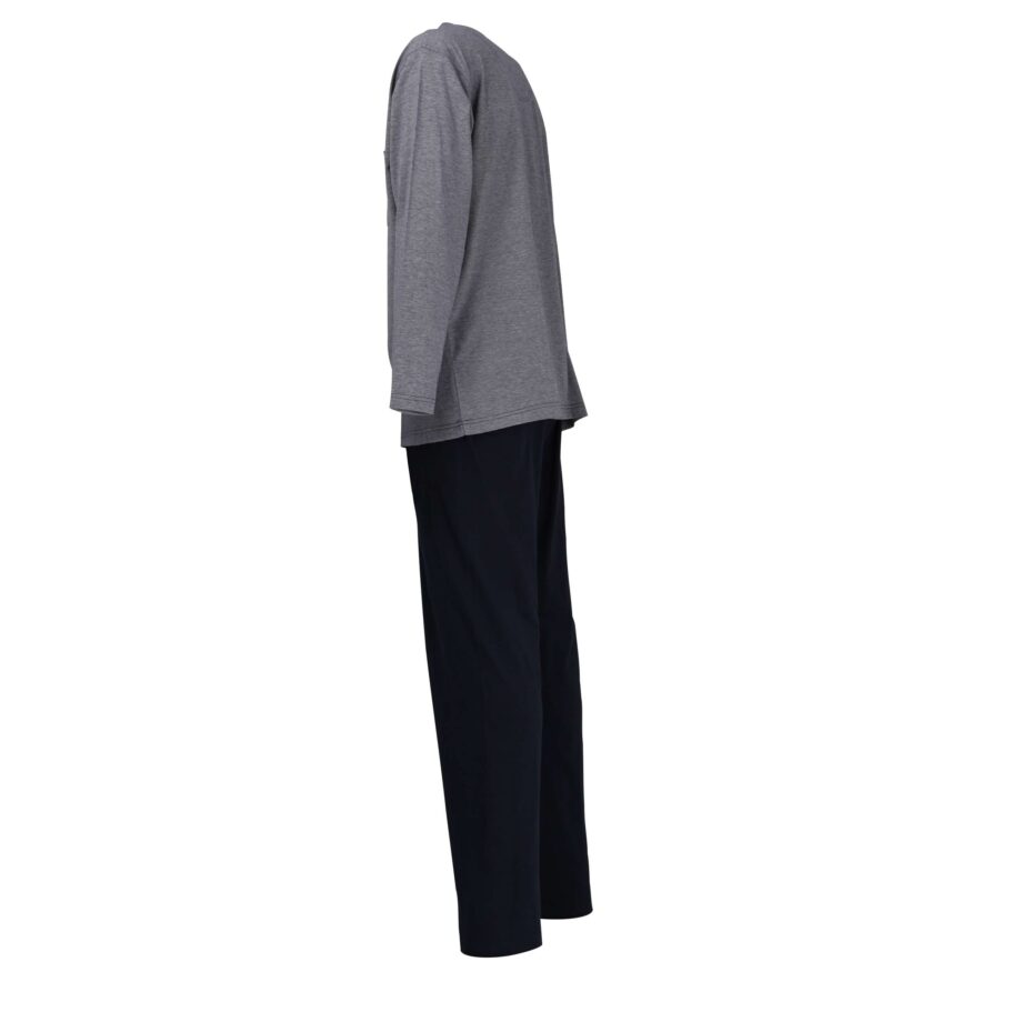 GÖTZBURG Herren Pyjama melange 1er Pack