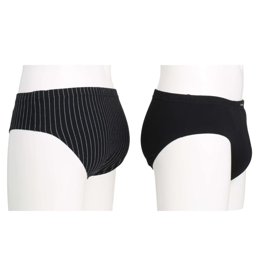 GÖTZBURG  - Herren Sport-Slip längsgestreift 2er Pack
