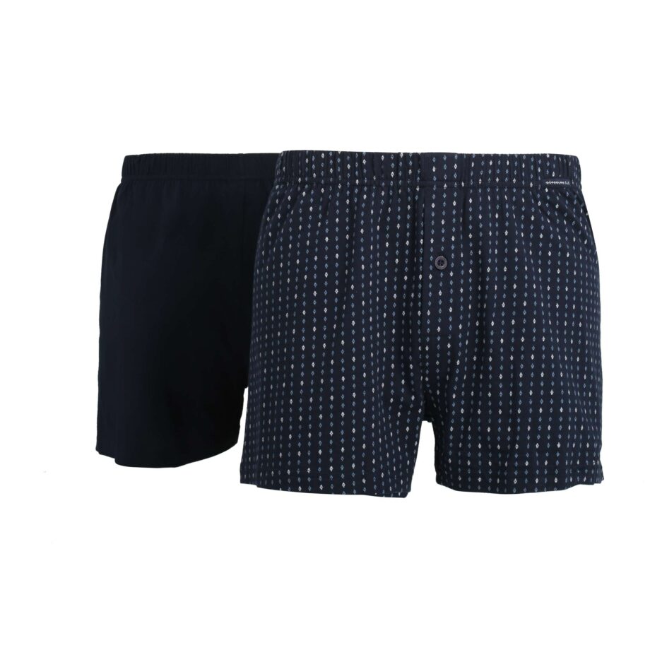 GÖTZBURG - Herren Boxershort bedruckt 2er Pack