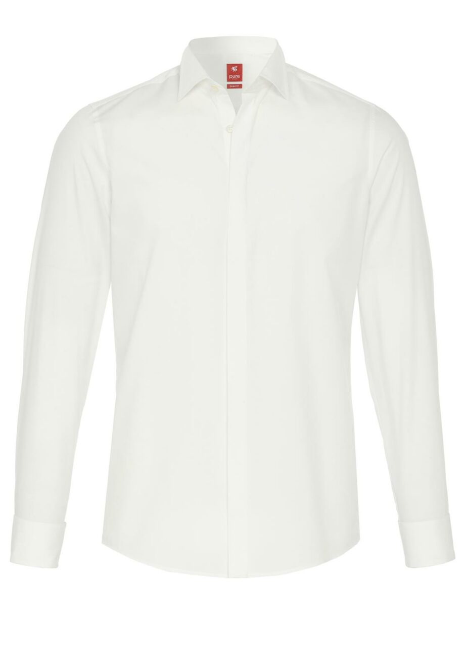 PURE- City Hemd slim fit Langarm