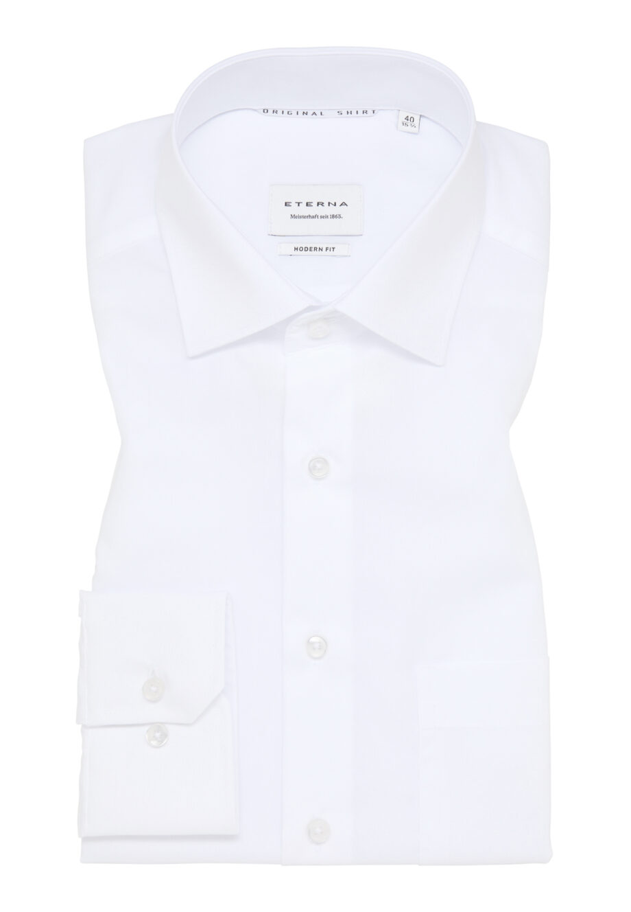 Eterna - Original Shirt Popeline Langarm