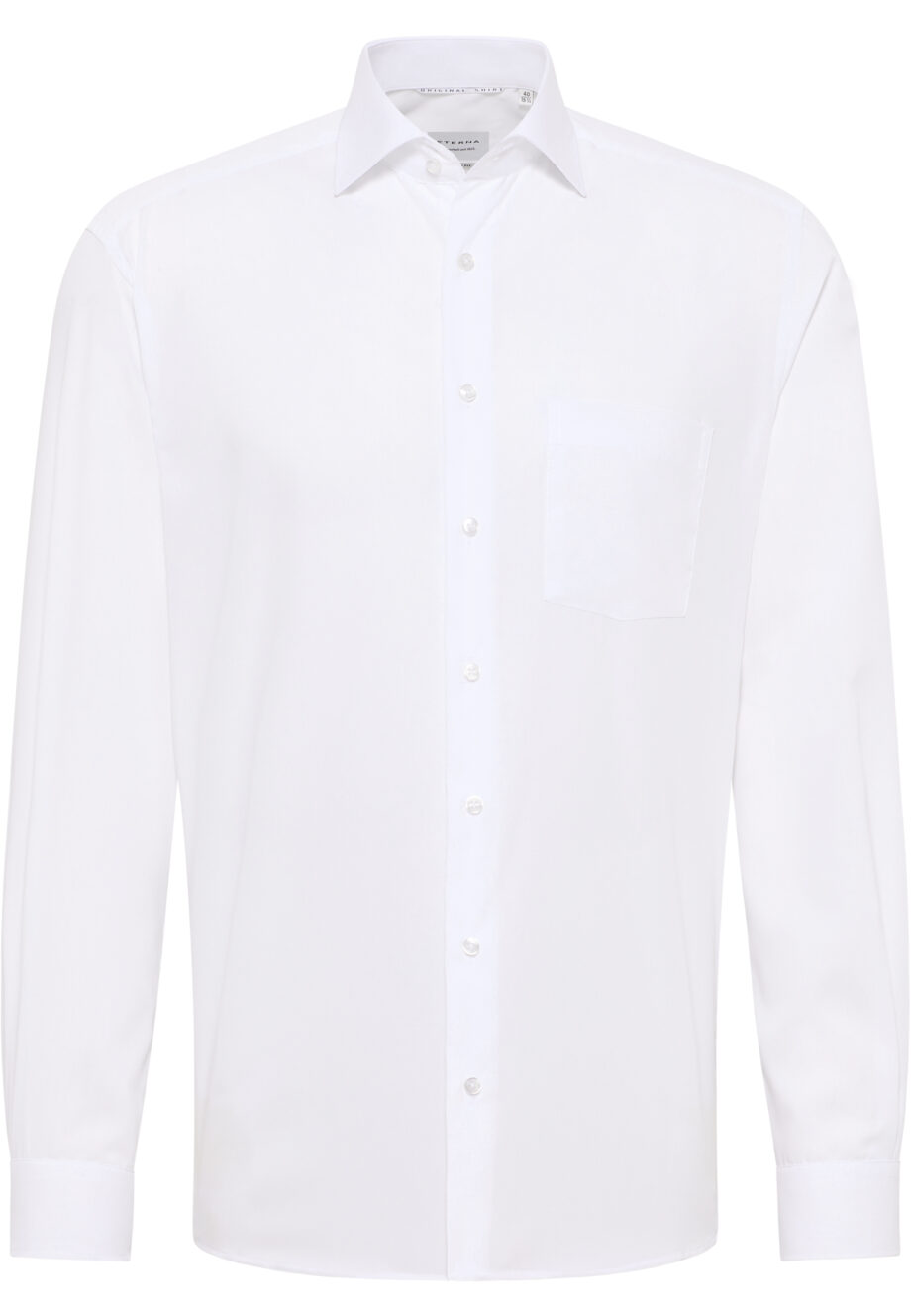 Eterna - Original Shirt Popeline Langarm