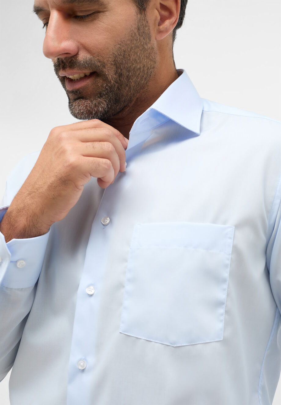 Eterna - Original Shirt Popeline Langarm
