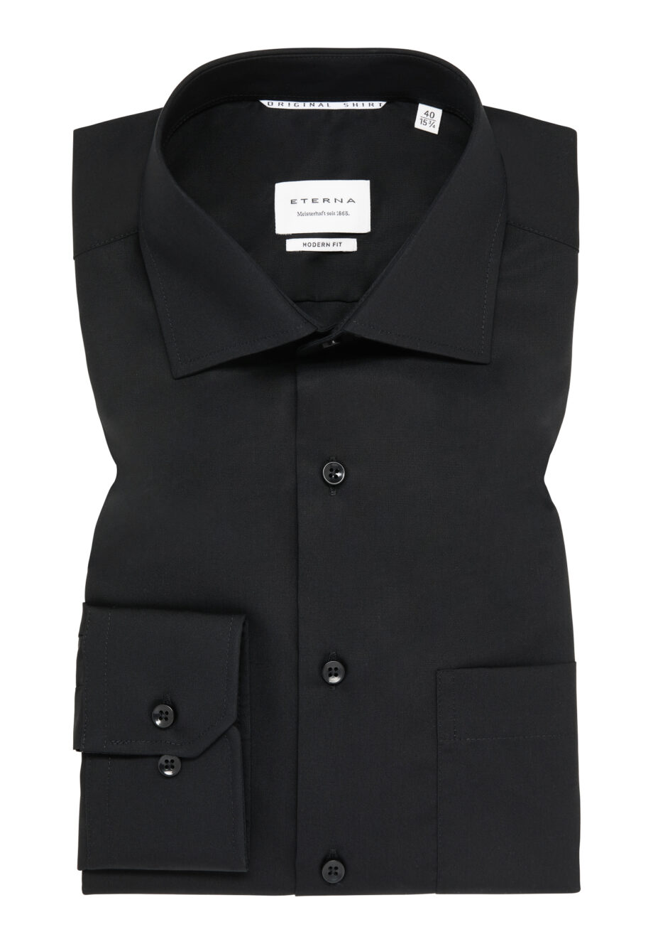 Eterna - Original Shirt Popeline Langarm
