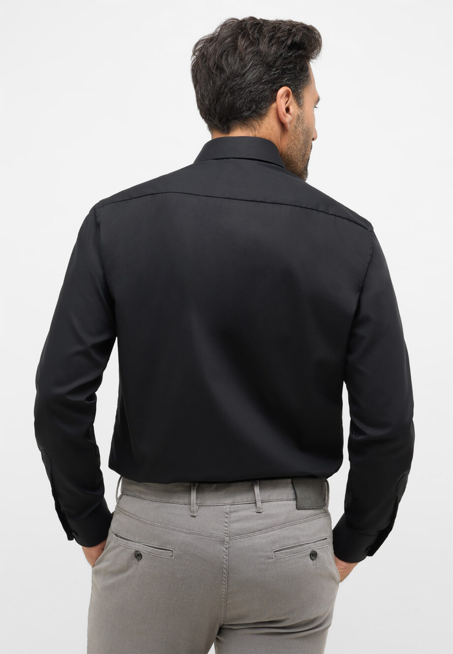 Eterna -Original Shirt Popeline Langarm