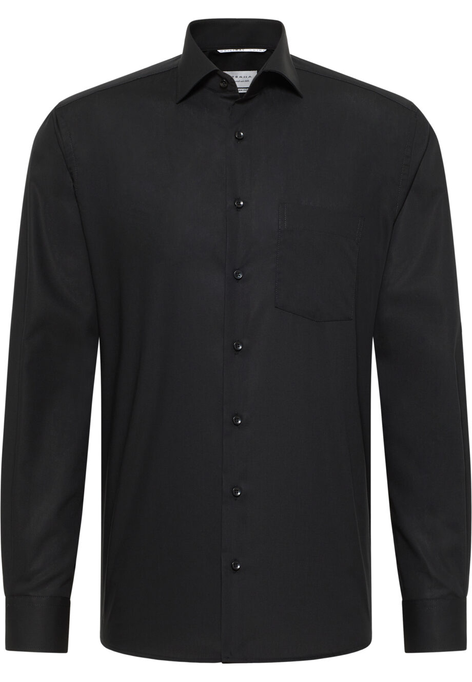 Eterna - Original Shirt Popeline Langarm