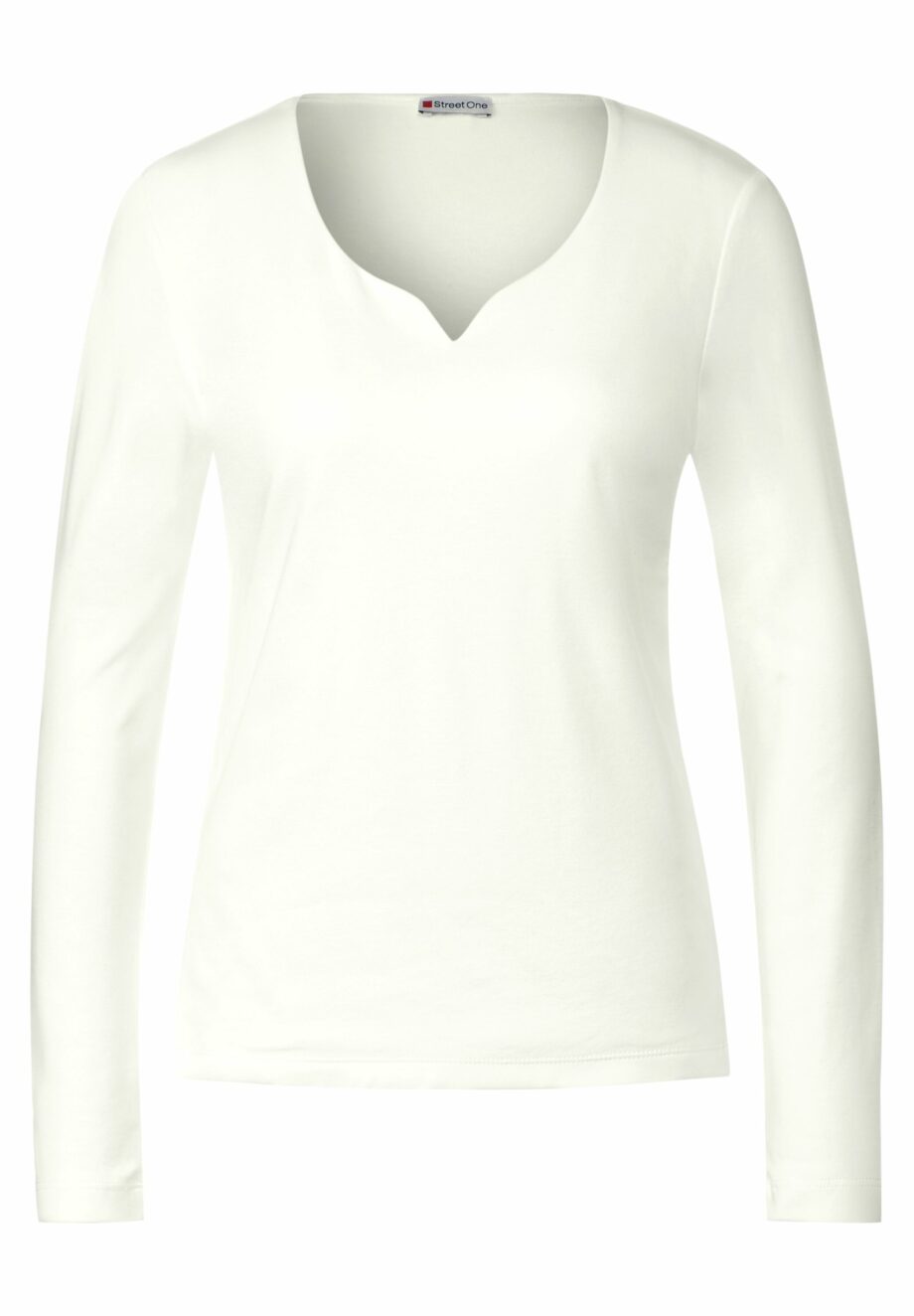 Street One - Shirt mit Herzausschnitt