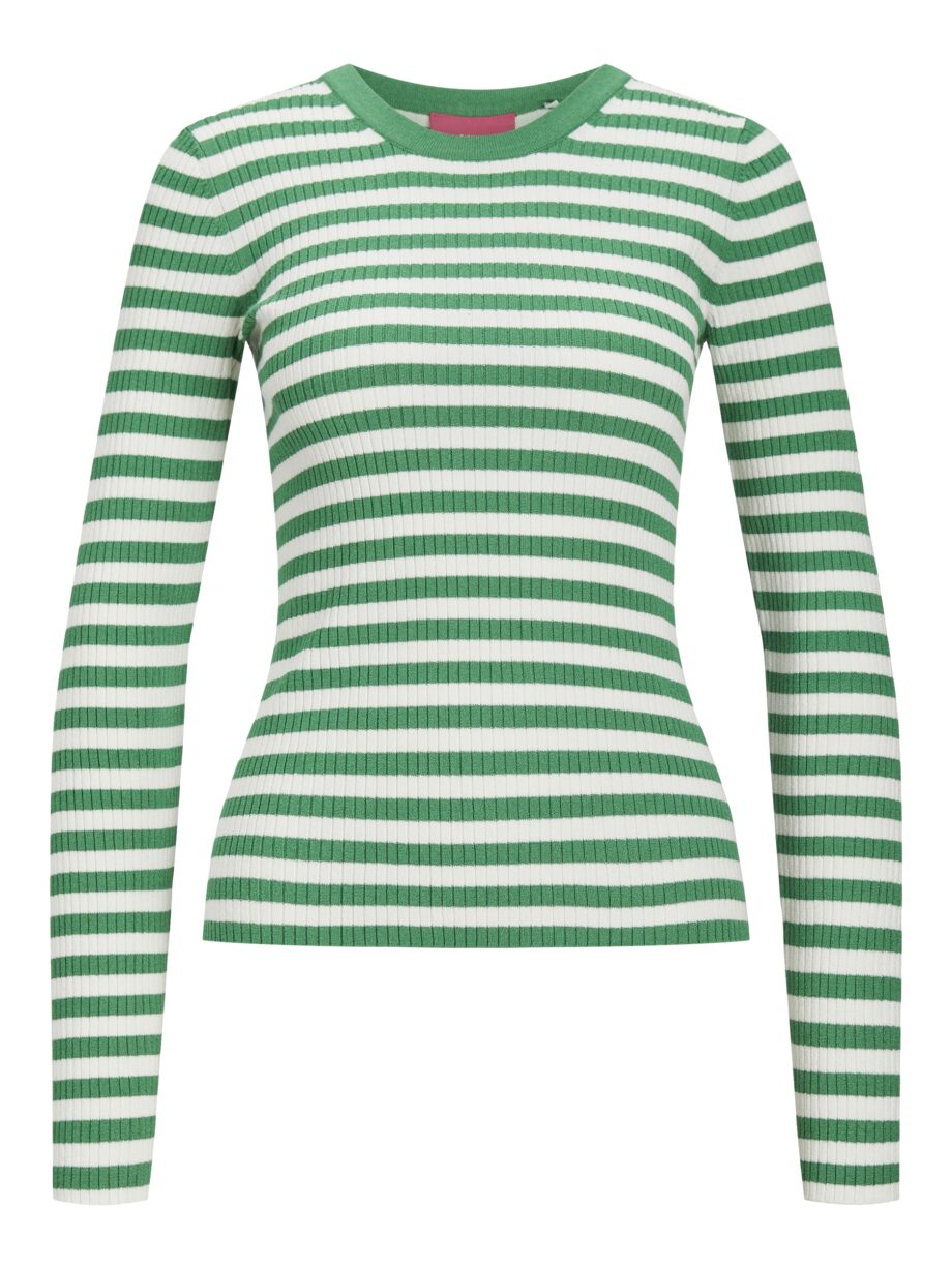 JJXX - JXJODI TIGHT STRIPE CREW NECK KNIT