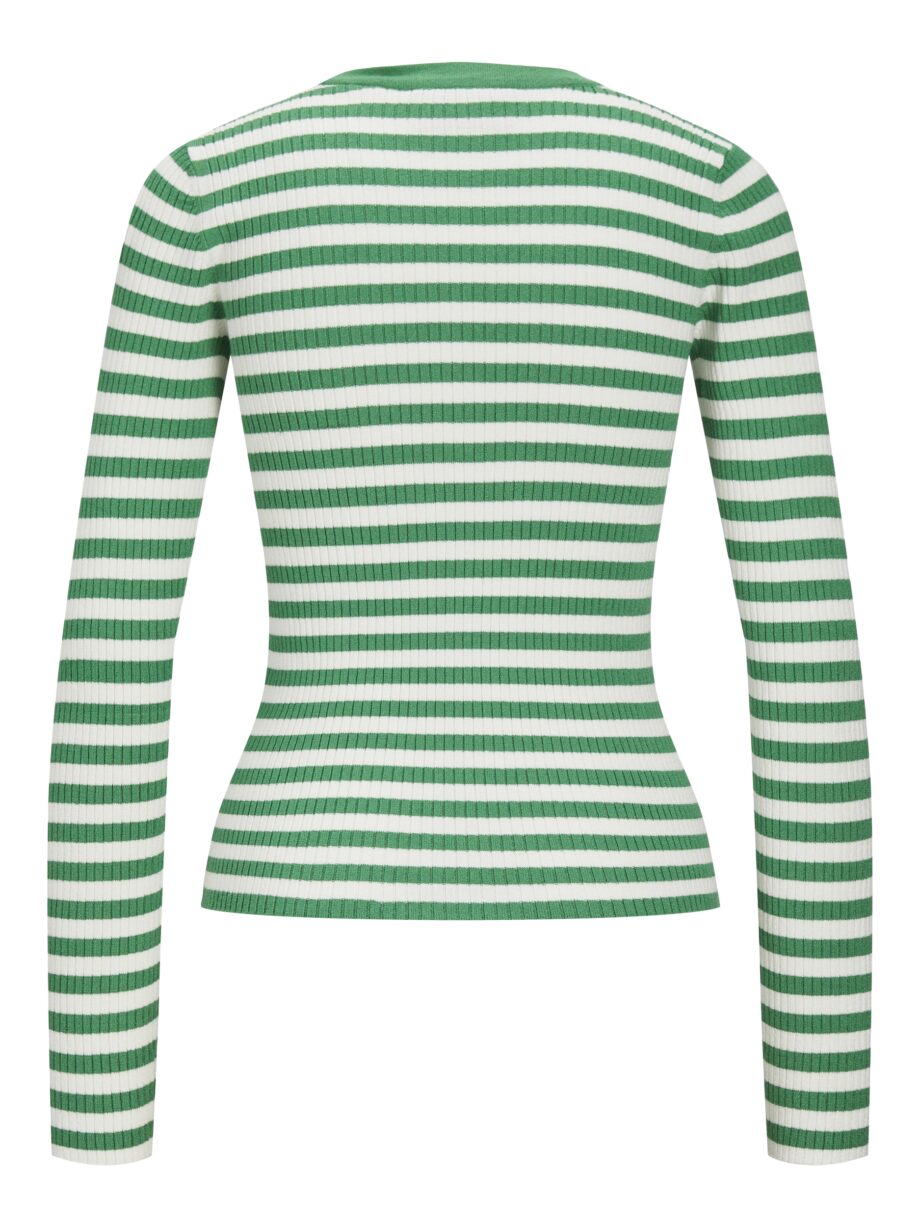 JJXX - JXJODI TIGHT STRIPE CREW NECK KNIT