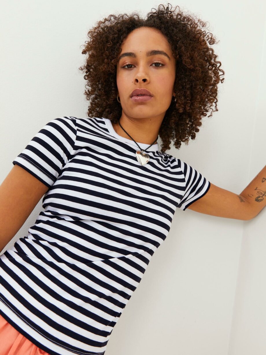 JJXX - JXGIGI STR SS STRIPE TEE JRS SN