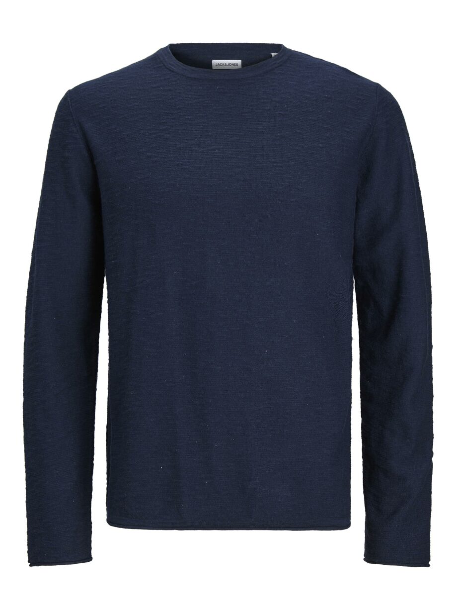 Jack & Jones - JJELINEN KNIT CREW NECK SN