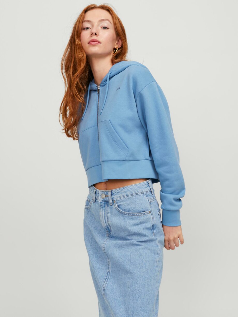 JJXX - JXABBIE REG LS EVERY ZIP HOOD SWT NOOS