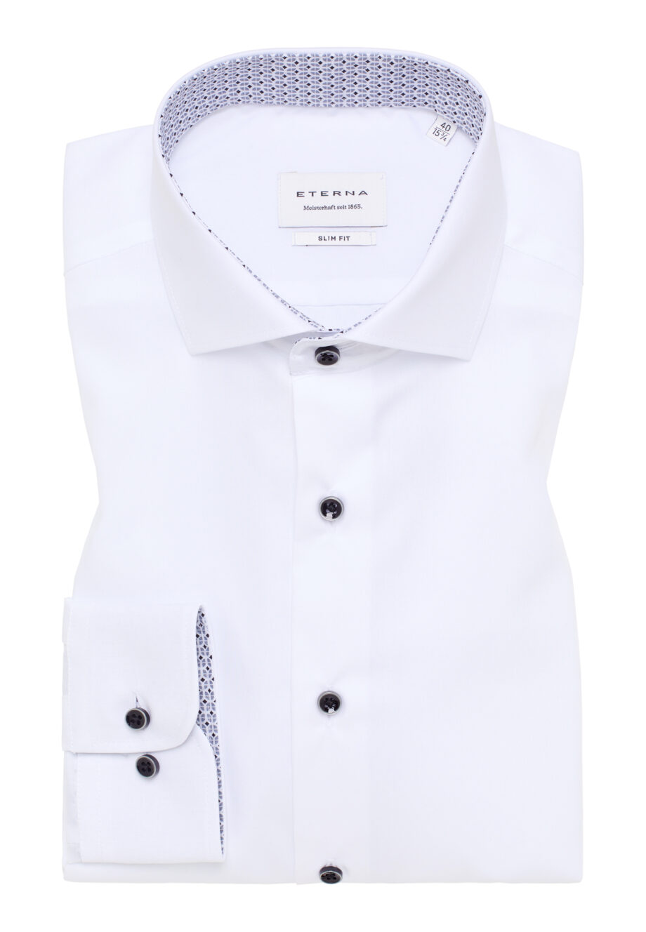 Eterna - Original Shirt Popeline Langarm