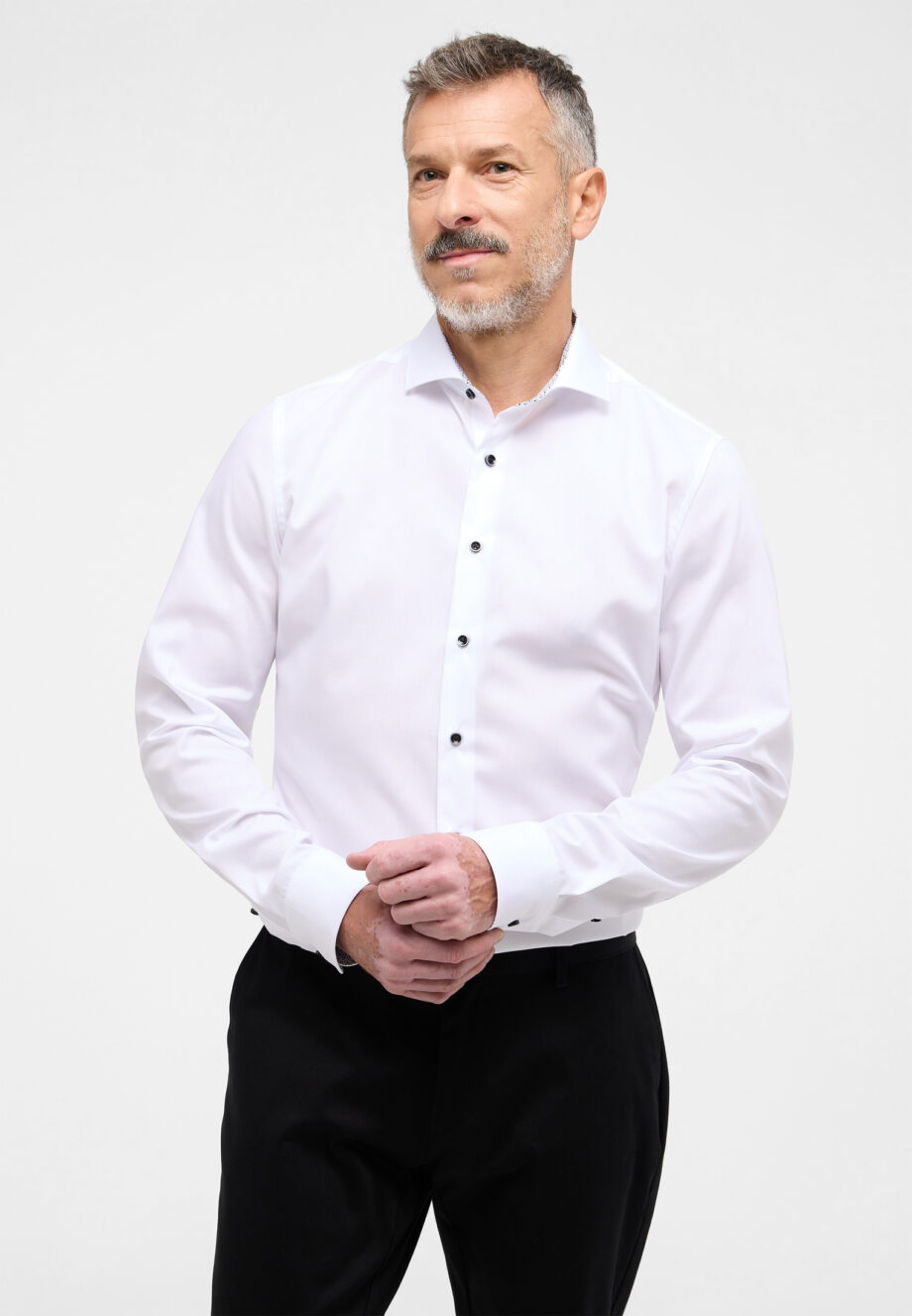 Eterna - Original Shirt Popeline Langarm