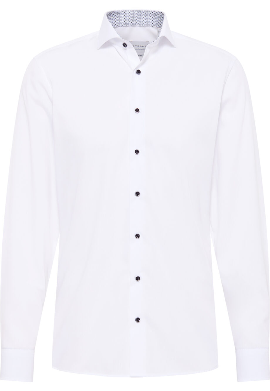 Eterna - Original Shirt Popeline Langarm