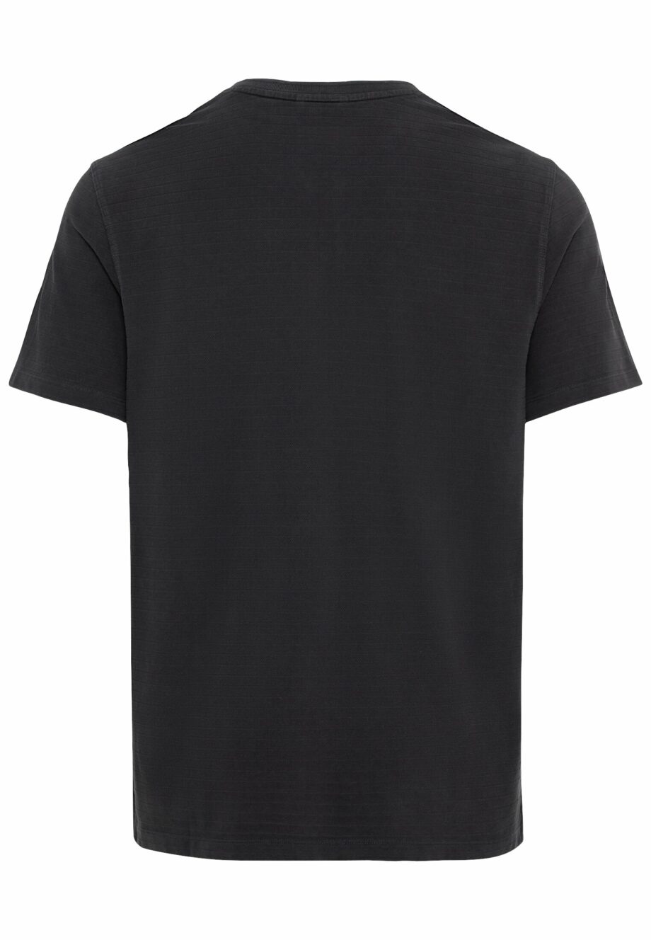Camel - Kurzarm Henley aus reiner Baumwolle