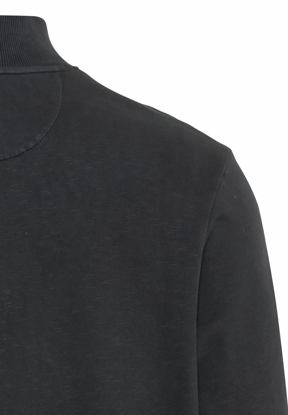 Camel - Sweatjacke mit Stehkragen